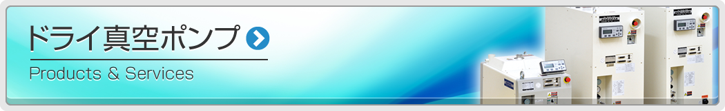 ドライ真空ポンプ