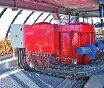 フランス アボリアの単線自動循環式索道 写真